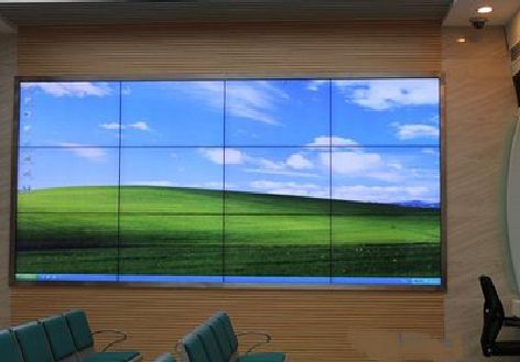 资阳液晶拼接屏的另类用法。